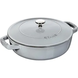 Staub Chistera Bräter 24 cm graphit-grau