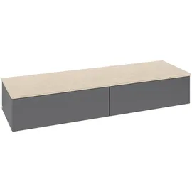 Villeroy & Boch Antao Sideboard L42, anthrazit matt/lavendel