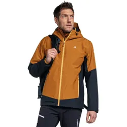 Schöffel Wander-Funktionsjacke Wamberg (wasser-/winddicht) orange Herren