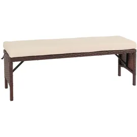 Proregal Sitzbank 35 x 112 x 30 cm Braun