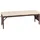 Proregal Sitzbank 35 x 112 x 30 cm Braun