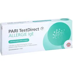 Pari TestDirect Allergie IgE Selbsttest Blut