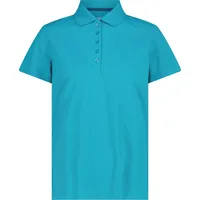 CMP Damen Poloshirt Woman Polo 3T59676-L915 48 - Tiffany