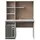 aea Schreibtisch Holz Grau