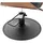 Physa Physa, Friseurstuhl mit Fußstütze - 470 - 570 mm 200 kg Filey Black