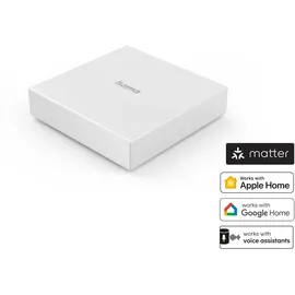 Hama Smart-Home-Hub Matter Zigbee für Sprach-/Appsteuerung Weiß