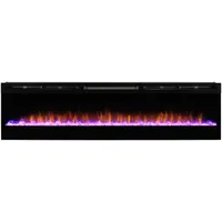 Glen Dimplex Dimplex »Prism 74«, schwarz,mit Heizung, Fernbedienung, Optiflame Flammeneffekt schwarz