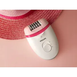 Philips Satinelle Essential BRE255/00 weiß/rosa