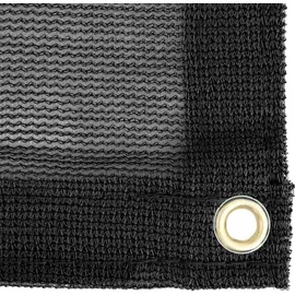 vidaXL Anhängernetz 3 x 5 m Schwarz