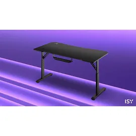 ISY IGD-1000 Gaming Tisch Schwarz