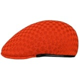 Kangol Flat Cap (1-St) Schirmmütze mit Schirm orange XL (60-61 cm)