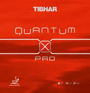Tibhar Belag Quantum X Pro schwarz 1,8 - schwarz 1,8