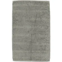 CAWÖ Noblesse2 Uni 1002 Gästehandtuch 30 x 50 cm graphit