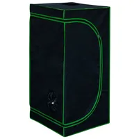 TSGPS Kingpower Grow Zelt für Pflanzen Zuchtzelt Gewächshaus Box Garten Anzucht Gemüse Kräuter Grow Schrank Indoor 40 x 40 x 120 cm Blumen klein Tomaten Hydro Green