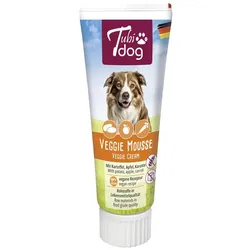 Tubidog Hunde Snack Veggie Mousse Sparpaket 4 x 75g