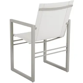 Brafab Vevi Gartenstuhl 57 x 57 x 89 cm beige/weiß