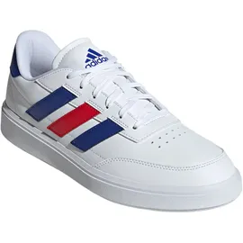 adidas Courtblock Herren Cloud White/Cloud White/Better Scarlet 44 2/3