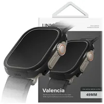Uniq Valencia Schutzhülle für Apple Watch Ultra 49 mm, Schutzhülle aus Aluminium