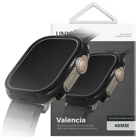 Uniq Valencia Schutzhülle für Apple Watch Ultra 49 mm, Schutzhülle aus Aluminium