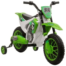 Homcom Elektro Kindermotorrad 3-8 km/h grün (1-tlg)