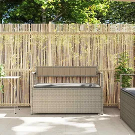 vidaXL Gartenbank 55 x 74 x 0 cm Grau