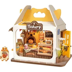 Bausatz - Teddys Bäckerei (aus Holz)