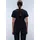 Napapijri T-Shirt S-NINA 941 BLACK BEAUTY mit klassischem Rundhalsausschnitt, aus Baumwolle in Single Jersey blau S (38)
