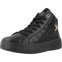 GEOX J Mikiroshi Girl Sneaker, Schwarz, 39