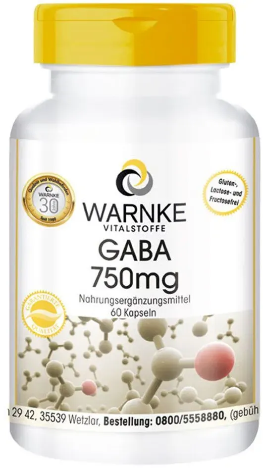 Gaba 750mg Gamma-Aminobuttersäure