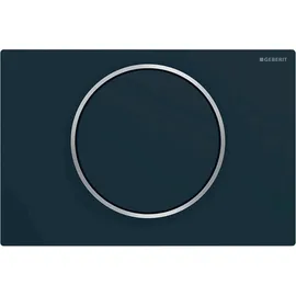 Geberit Sigma10 Betätigungsplatte schwarz matt lackiert/poliert 115.758.14.5