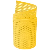 zaun|zu® Sichtschutzstreifen PP Premium 255 x 20 cm Gelb 2 St.