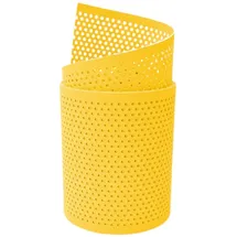zaun|zu® Sichtschutzstreifen PP Premium 255 x 20 cm Gelb 2 St.