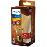 Philips LED-Lampe Edison 7W (40W) Flame E27