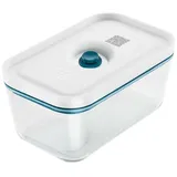 Zwilling Fresh & Save Vakuumbox, Größe M, Glas, mit Vakuum-Deckel, Blau-La Mer