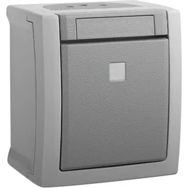 Panasonic Wechselschalter beleuchtet Pacific/Grau