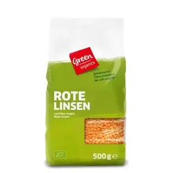 Green Organics Linsen rot bio