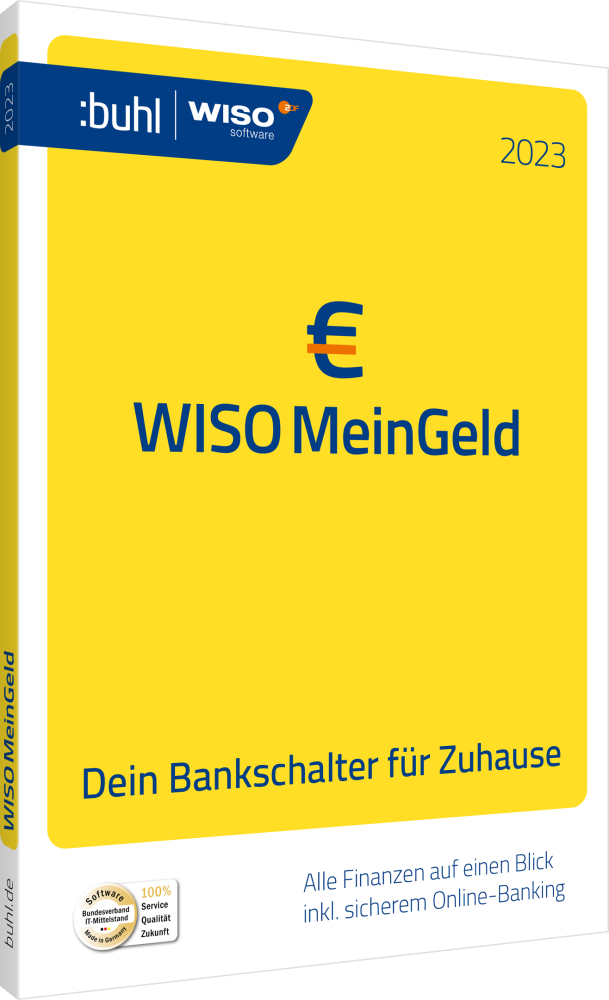 Wiso Mein Geld 365 (Version 2023) | Windows | Sofortdownload + Produktschlüssel