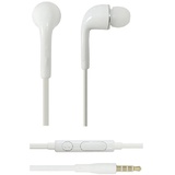 K-S-Trade Qualitativ & Innovativ Kopfhörer Headset Für Samsung Galaxy A23 5G Mit Mikrofon U Lautstärkeregler Weiß 3,5mm Klinke Kabel Headphones