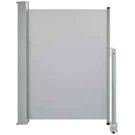 vidaXL Ausziehbare Seitenmarkise 100 x 300 cm grau 45186