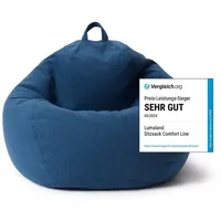 Lumaland Sitzsack Comfort (navyblau, 185l)
