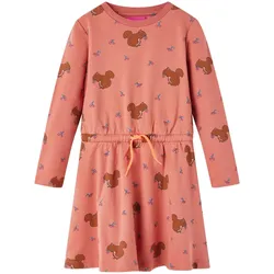 Kinderkleid Altrosa 140