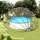 vidaXL Pool-Kuppel transparent 500x250 cm