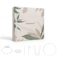 Heideman Schmuck-Adventskalender Summerbox Ibiza silberfarben, Schmuckset mehrteilig Schmuck für Frauen - 5 Schmuckstücke silberfarben
