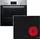 Bosch Herdset Bosch Backofen Schnellaufheizung mit Glaskeramikkochfeld TouchSelect autark 60 cm