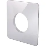 LE SANITAIRE Js Abdeckrosette, 140x140MM F.uet-K/W+2Distanzringe,Verchromt