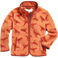 Playshoes Fleece-Jacke Unisex Kinder Outdoor-Oberteil, Dinos, 80