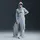 Nike Sportswear Phoenix Fleece Hoodie Damen 063 dk grey heather/sail M