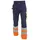 DASSY Omaha Warn Bundhose 200620 6861 DUNKELBLAU/NEONORANGE Gr. 56+