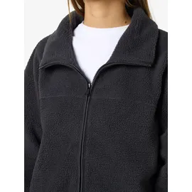 Noisy May Fleecejacke Sweatshirt Schwarz S