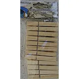 Böttcher-AG 24 Holzkleiderstangen - 70 mm